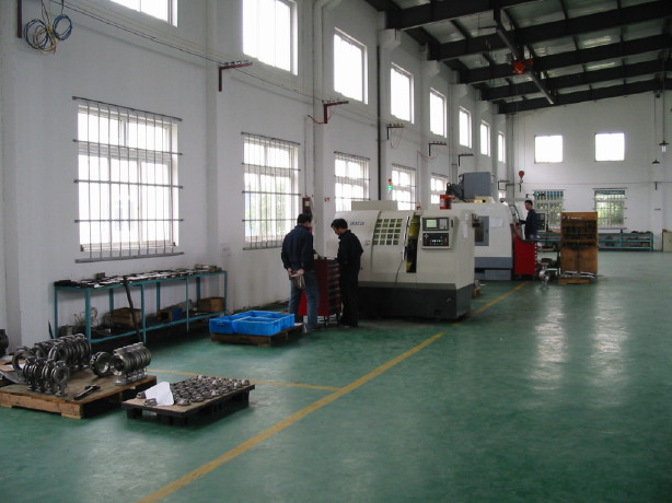 CNC machining floor