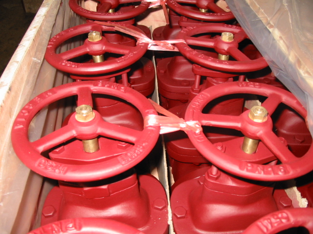 Finished red valve products